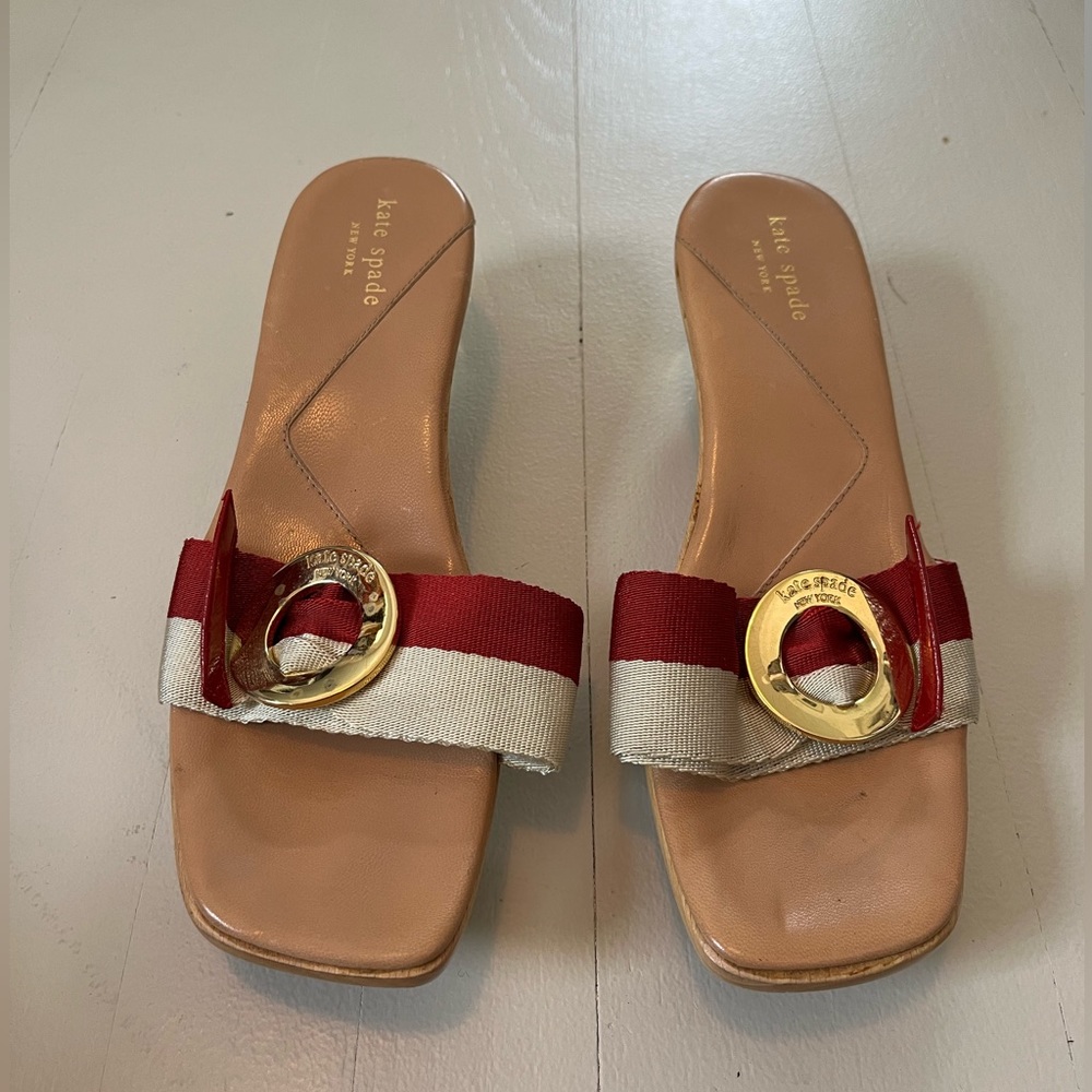 kate spade kitten heel